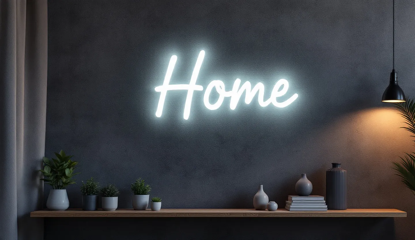 LED neon sign for home decor signs