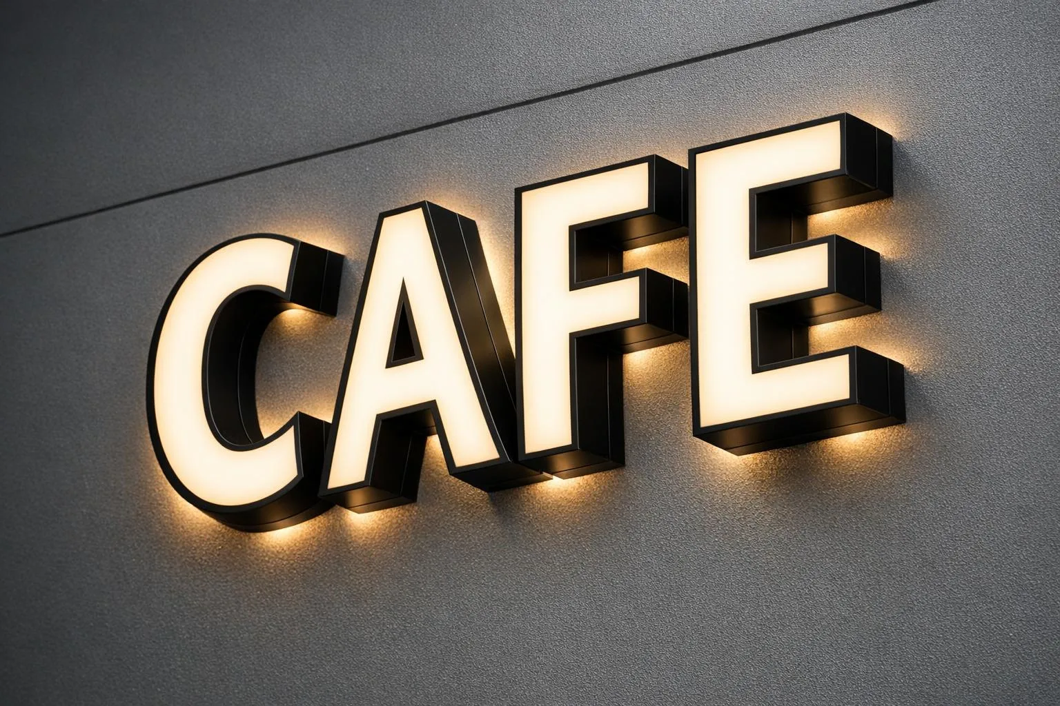 Channel Letter Signs made with Sign Customiser
