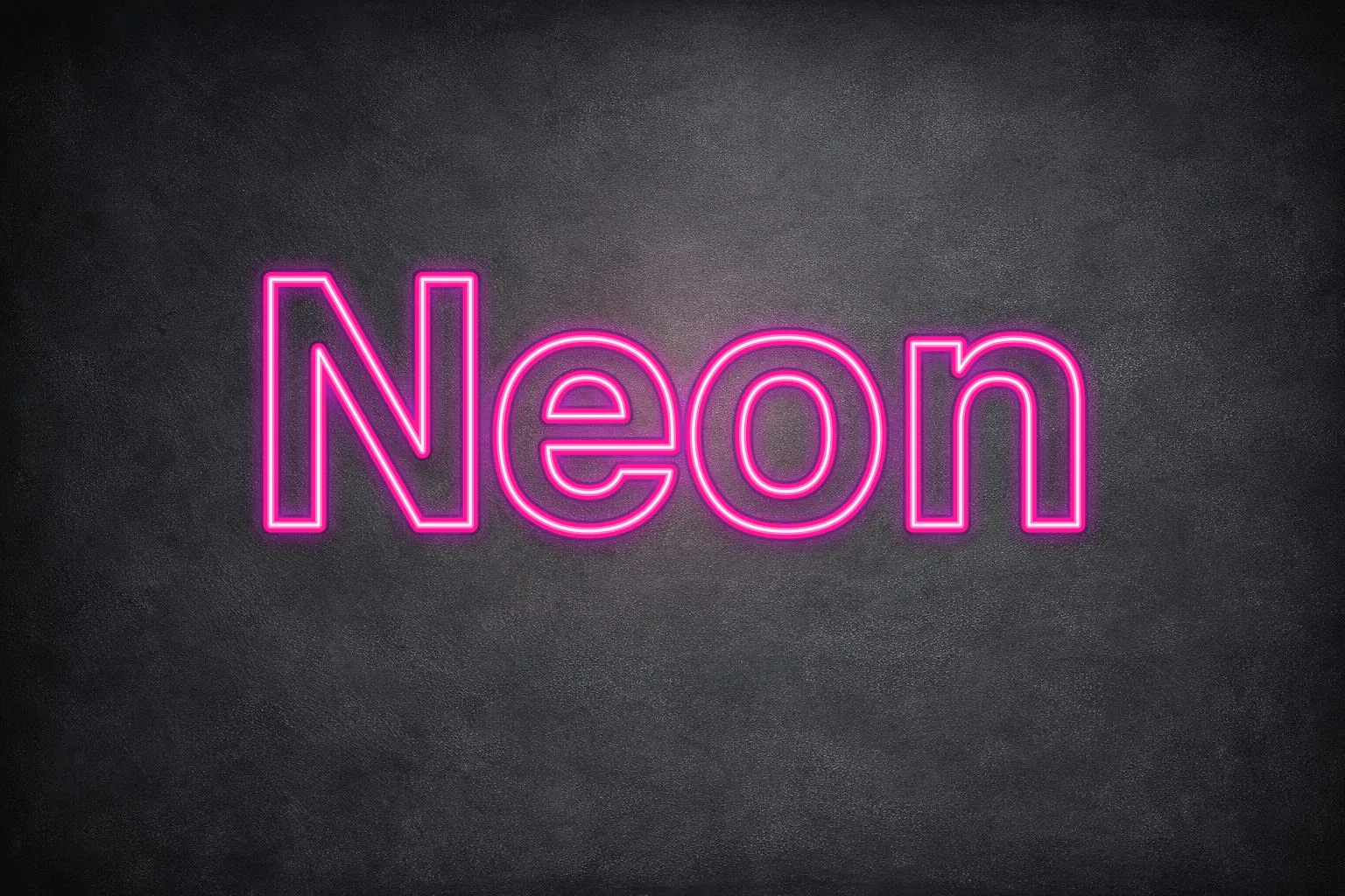 LED Neon Signs made with Sign Customiser
