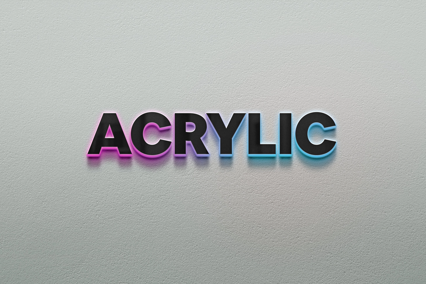 Acylic Signs made with Sign Customiser