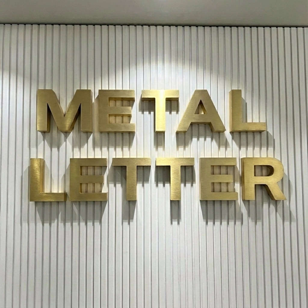 Metal Signs made with Sign Customiser