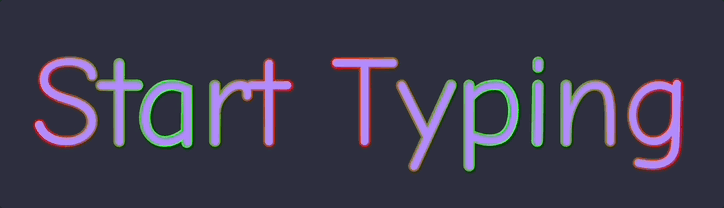 Flow RGB animated outline effect