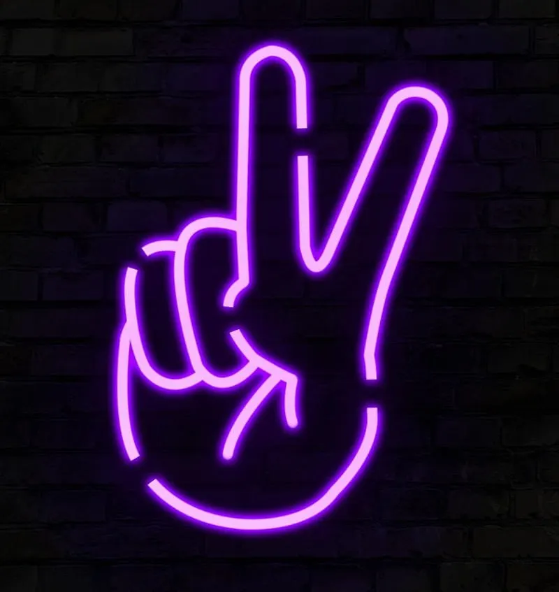 Eye catching DIY neon signs