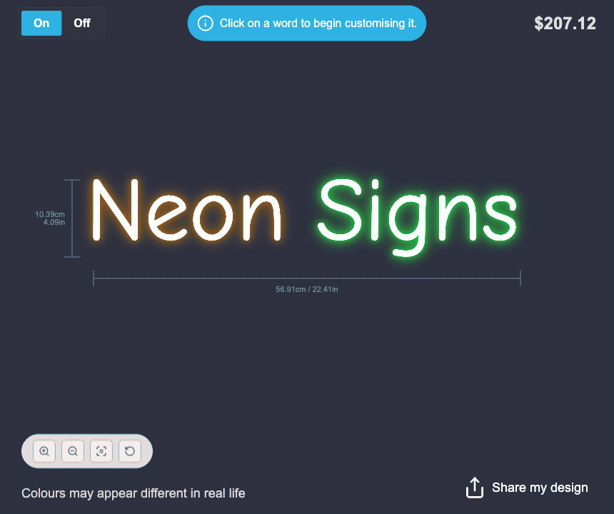 RGB flow glow effect in action